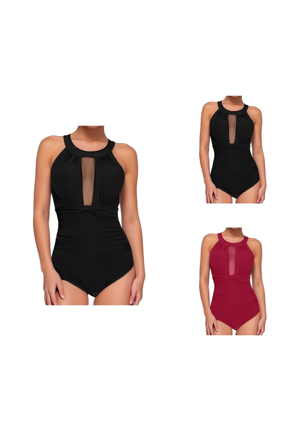 Swimsuit for Women Long Sleeve Vest Surfing Suit Athletic Diving Swimwear Sun Protection Rash Guard for Water Sports