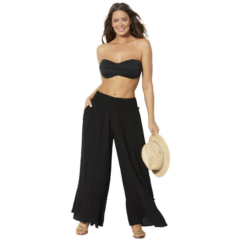 Swimsuits For All Women's Plus Size Dena Beach Pant Cover Up 18/20