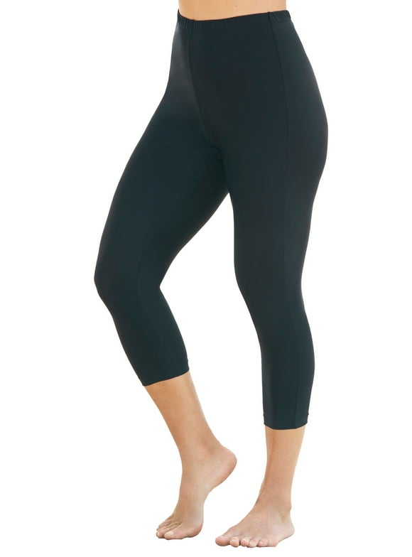 Plus Size Swim Capris