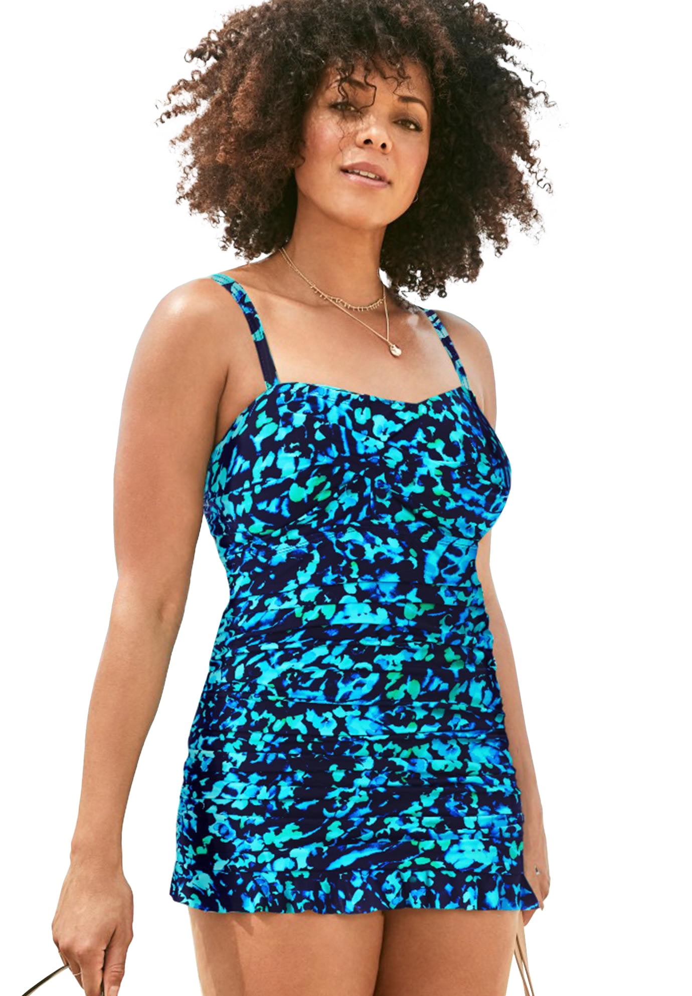 Ruffle swimdress shop