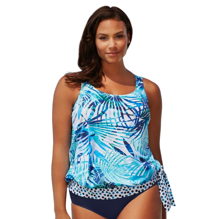 Tankini Top Tankini 34 Levanzo Halter Tankini Top-Black Boden UK
