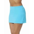 thumbnail image 1 of Swimsuits for All Women's Side Slit Swim Skirt With Built-In Brief, 1 of 5