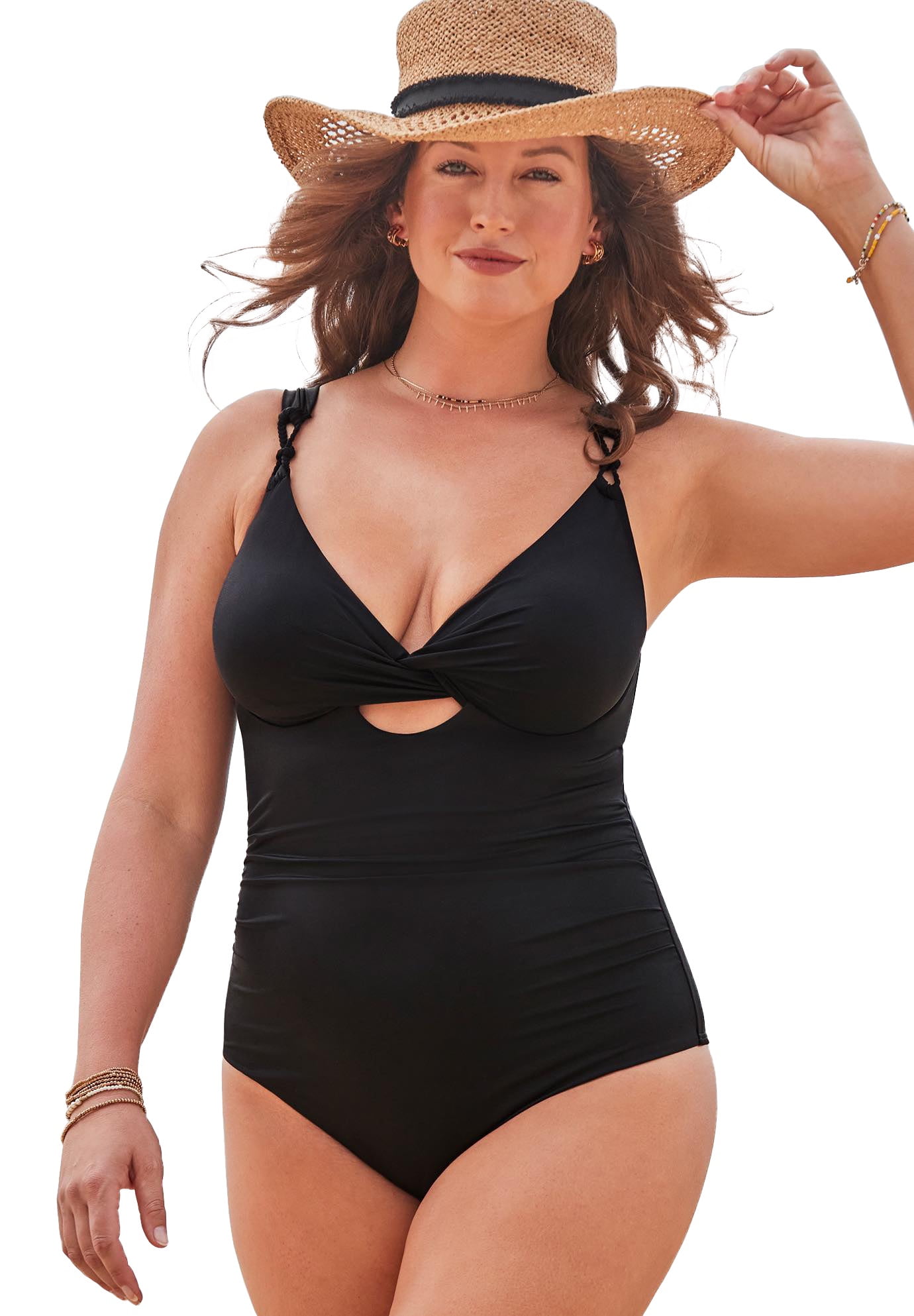 Plus size underwire swimsuits deals