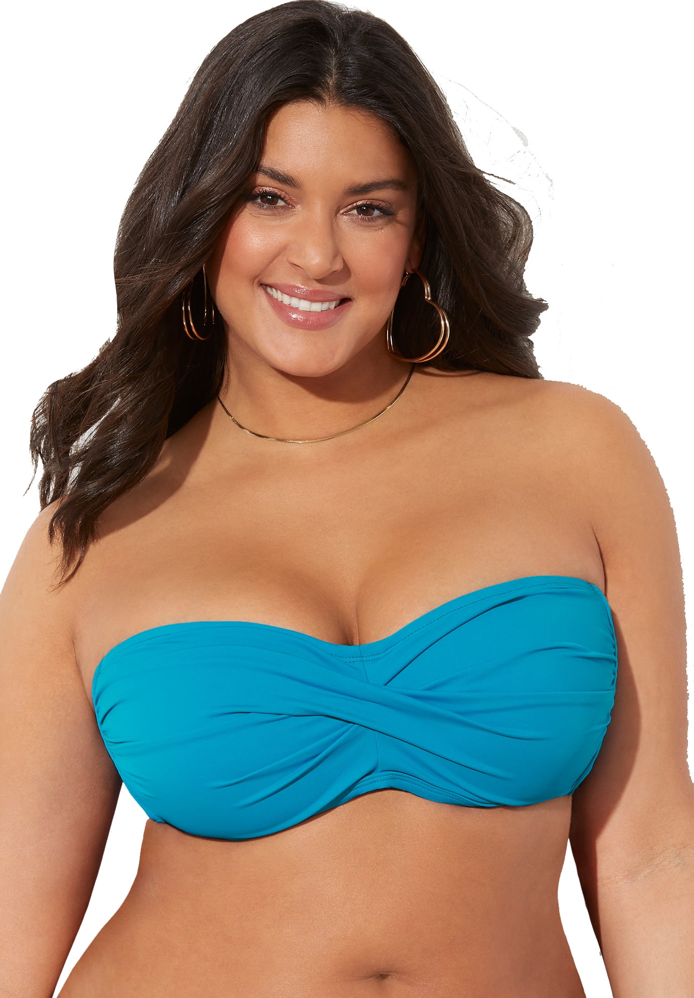 tube top swimsuits plus size