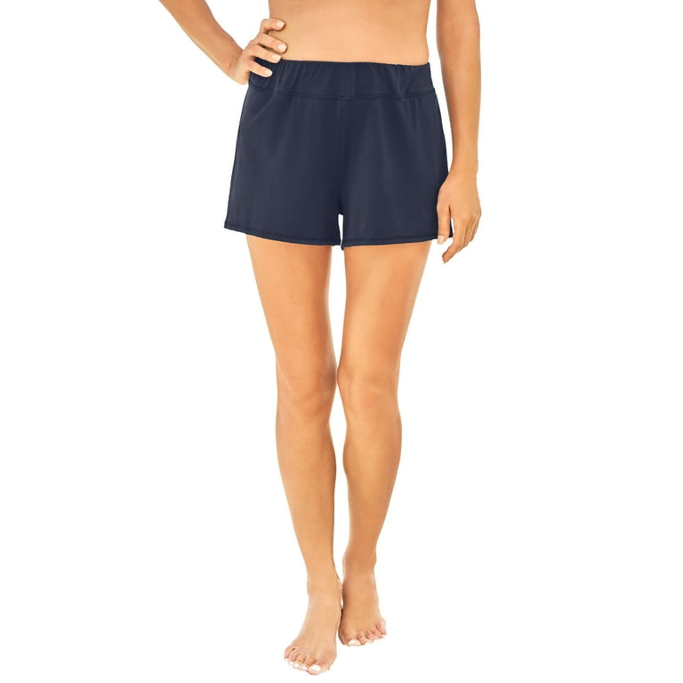 Women's Shaping Swimwear, Soft-Drape Swim Shorts