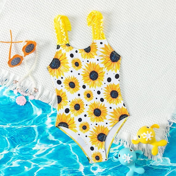 Swimsuits For Girls Kids Girls' 1 Pices Swimsuit Beach Bathing Suit For Girls Toddler Cute Kids Swimwear Bathing Suit For Kids
