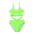 thumbnail image 1 of Swimsuits For Girls Swimsuits Bikini Set Two Piece Swimsuit Bathing Suit Girls' Swimwear Bathing Suit For Kids, 1 of 6