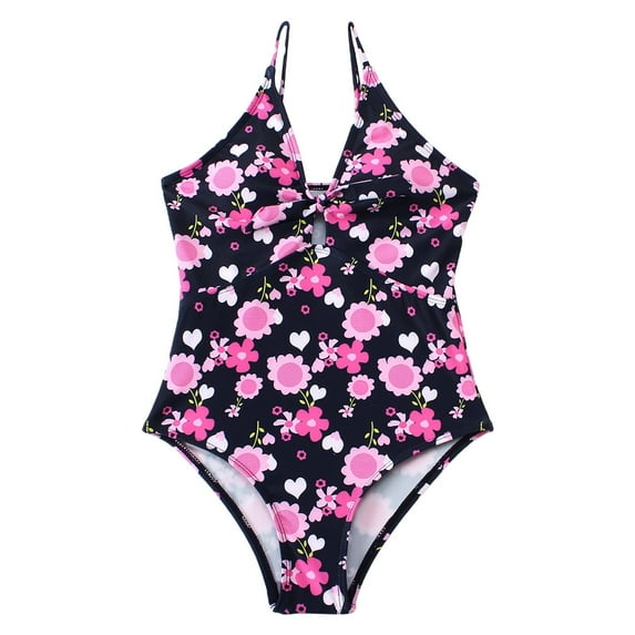 Swimsuits For Teen Girls 8 13 Years Swimming For Girl 1 Piece Swimming Accessories,Size 8 Years-10 Years