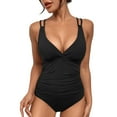 thumbnail image 1 of Swimsuits For Women Bathing Suits Sexy Criss Back Swimwear, 1 of 7