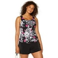 thumbnail image 1 of Swimsuits for All Classic Tankini Set With Short, 1 of 4