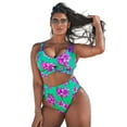 thumbnail image 1 of Swimsuits for All Cut Out Longline Bikini Set, 1 of 6