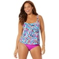 thumbnail image 1 of Swimsuits for All Flared Tankini Set, 1 of 3