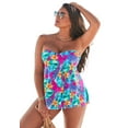 thumbnail image 1 of Swimsuits for All Flyaway Bandeau Tankini Set, 1 of 6