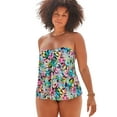 thumbnail image 1 of Swimsuits for All Flyaway Bandeau Tankini Set, 1 of 6