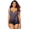 thumbnail image 1 of Swimsuits for All Flyaway Underwire Tankini Set, 1 of 5