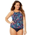 thumbnail image 1 of Swimsuits for All High Neck Tankini Set, 1 of 6