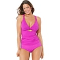 thumbnail image 1 of Swimsuits for All Keyhole Underwire Tankini Set, 1 of 3