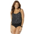 thumbnail image 1 of Swimsuits for All Loop Strap Blouson Tankini Set, 1 of 6