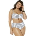 thumbnail image 1 of Swimsuits for All Scout Underwire Shirred High Waist Bikini Set, 1 of 4