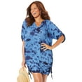 thumbnail image 1 of Swimsuits for All Women's Plus Size Abigail Cover Up Tunic, 1 of 5