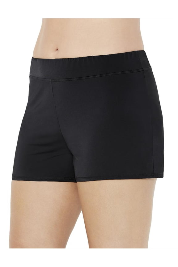 Women's Chlorine Resistant Banded Swim Short