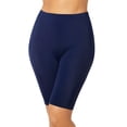 thumbnail image 1 of Swimsuits for All Women's Chlorine Resistant Long Bike Short Swim Bottom, 1 of 3