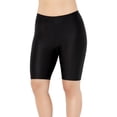 thumbnail image 1 of Swimsuits for All Women's Chlorine Resistant Long Bike Short Swim Bottom, 1 of 3