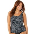 thumbnail image 1 of Swimsuits for All Women's Classic Tankini Top, 1 of 4