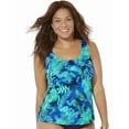 thumbnail image 1 of Swimsuits for All Women's Classic Tankini Top, 1 of 4