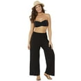 thumbnail image 1 of Swimsuits for All Women's Dena Beach Pant Cover Up, 1 of 6