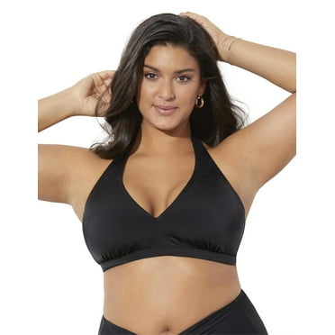 Swimsuits for All Women's Diva Halter Bikini Top