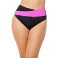 thumbnail image 1 of Swimsuits for All Women's Plus Size Hollywood Colorblock Wrap Bikini Bottom, 1 of 3