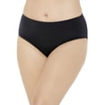 thumbnail image 1 of Swimsuits for All Women's Mid-Rise Full Coverage Swim Brief, 1 of 2