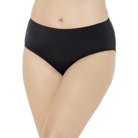 Swimsuits for All Women's Mid-Rise Full Coverage Swim Brief