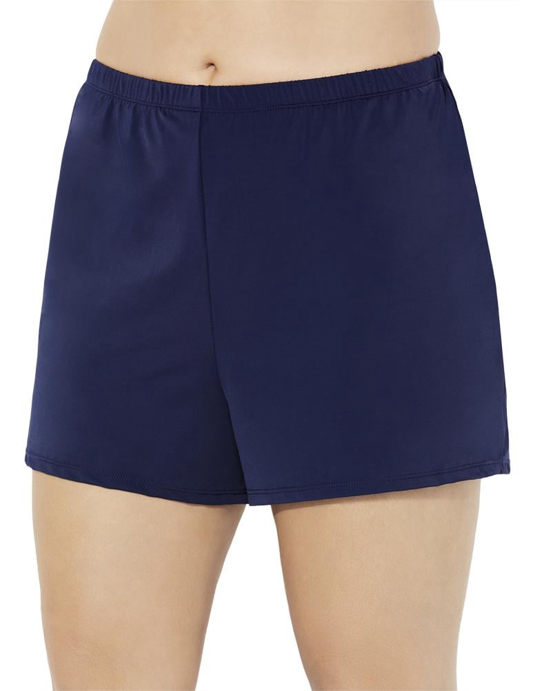 Swimsuits for All Women's Chlorine Resistant Relaxed Fit Swim Short