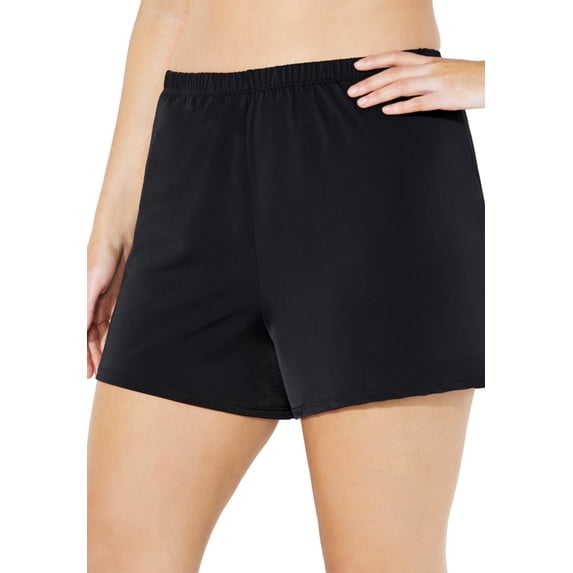 Swimsuits for All Women's Chlorine Resistant Relaxed Fit Swim Short