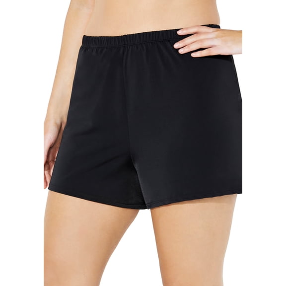 Swimsuits for All Women's Chlorine Resistant Relaxed Fit Swim Short