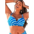 thumbnail image 1 of Swimsuits for All Women's Ruler Bra Sized Underwire Bikini Top, 1 of 2