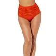 thumbnail image 1 of Swimsuits for All Women's Shirred High Waist Swim Brief, 1 of 2