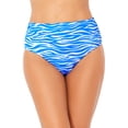 thumbnail image 1 of Swimsuits for All Women's Shirred Swim Brief, 1 of 3