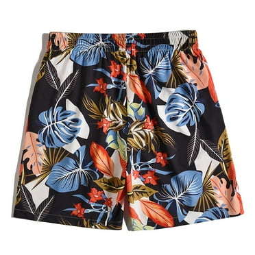 CEHVOM Men's Boxer Gradient Casual Swim Shorts - Walmart.com