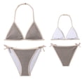 thumbnail image 1 of Swimsuits for Tween Girls Triangle Bikini 2 Piece Swimwear with Chest Pad Girl Bathing Suit 13-14 Years, 1 of 5