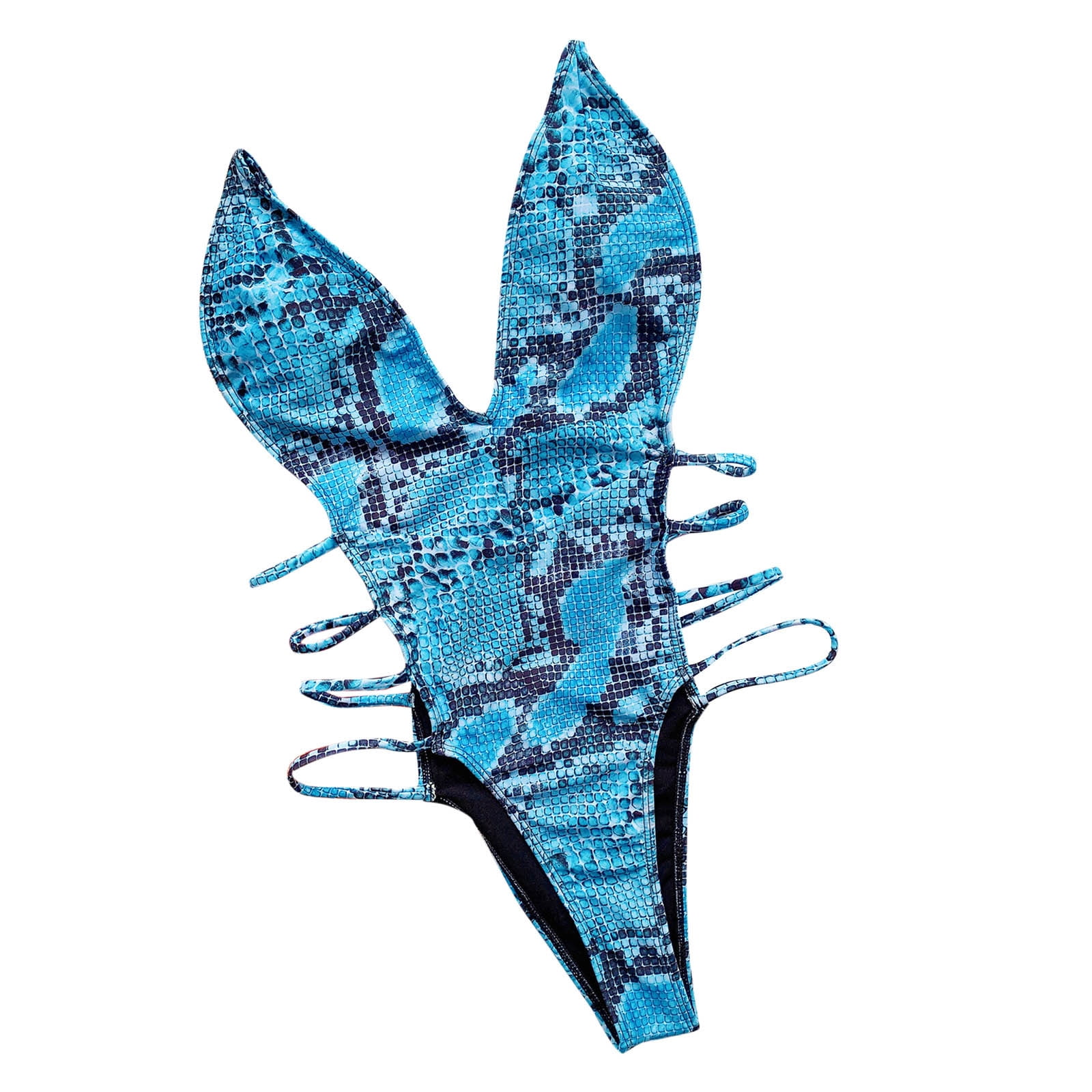 Snake Pattern Bikini Women Swimsuit Swimwear Printed Swimsuit Underwire Bikini