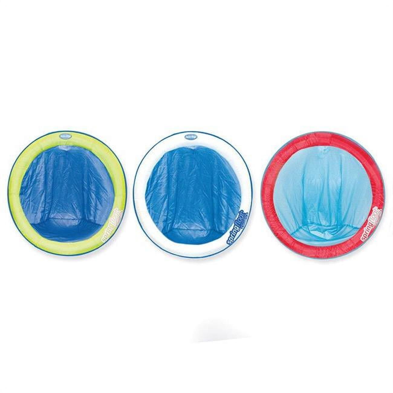 Swimways 8336919 Fabric & Mesh Inflatable Spring Float Floating Pool ...
