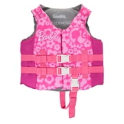 SwimWays Barbie Life Jacket (Unisex), for Kids 33-55lbs