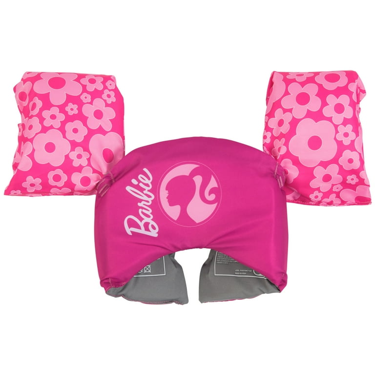 SwimWays Barbie Swim Trainer Life Jacket 55 lbs