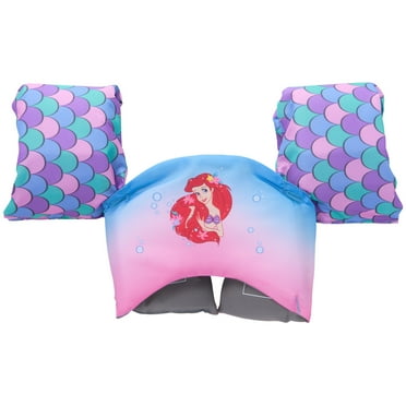 SwimWays Disney Princess Ariel Swim Trainer (Unisex), for Kids 33-55lbs