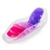 Swimways Dry Float Translucent Zero Gravity Positioning Pool Lounger with Cupholder, Orchid