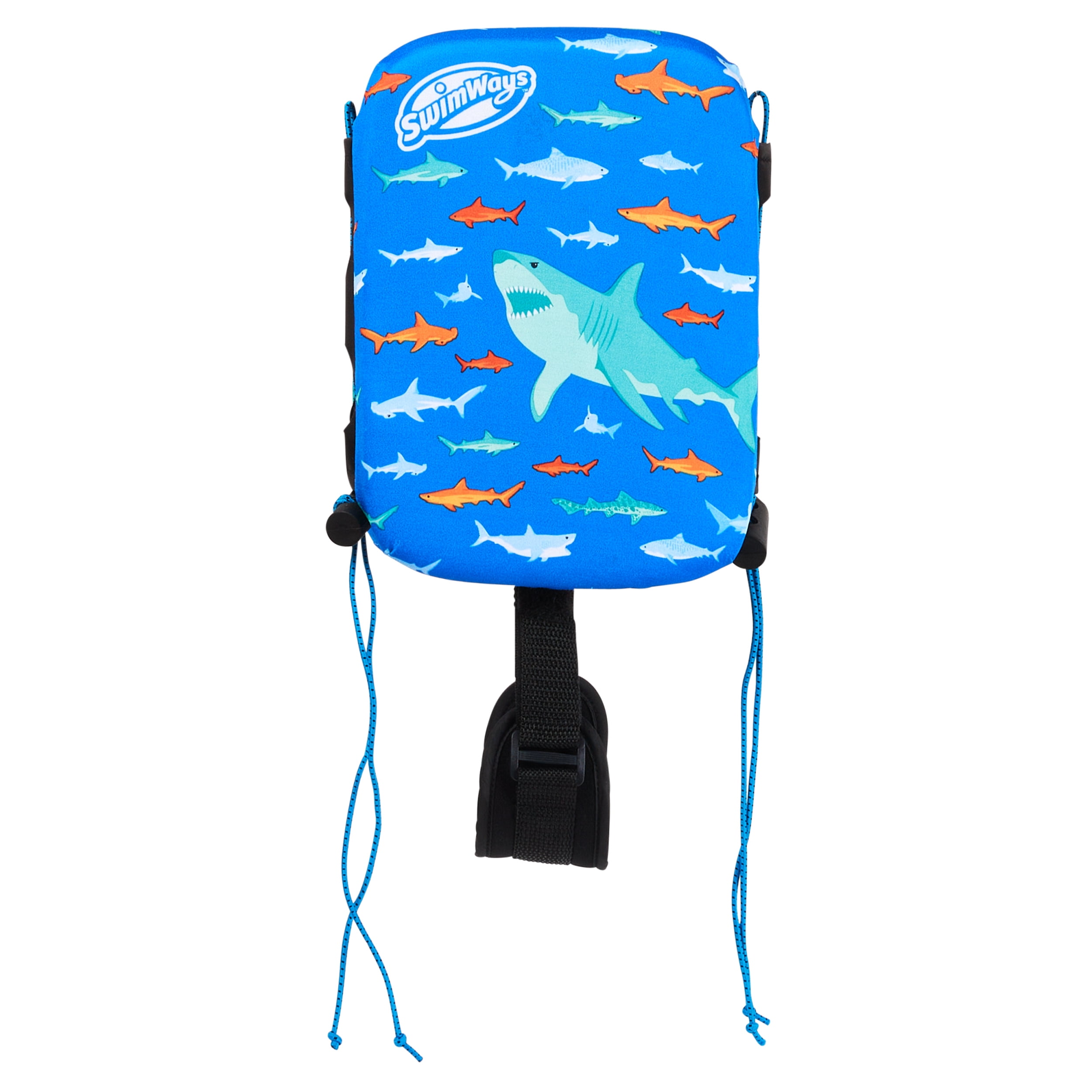 Swimways Power Swimmer Graduated PFD Shark Medium Kids Swim Vest, Blue