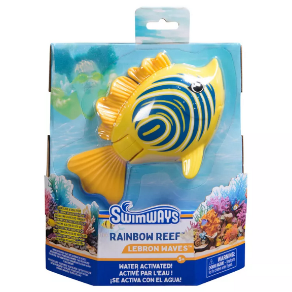 Swimways Rainbow Reef Fish, Lebron Waves